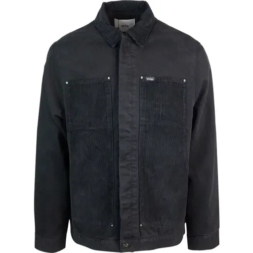 Denim Workwear Jacket , male, Sizes: XL, L - Arte Antwerp - Modalova