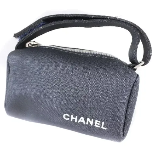 Gebrauchte Graue Stoff-Schultertasche - Chanel Vintage - Modalova