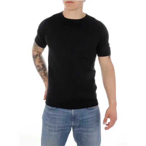 Classic White T-Shirt for Men , male, Sizes: XL, 2XL - John Smedley - Modalova
