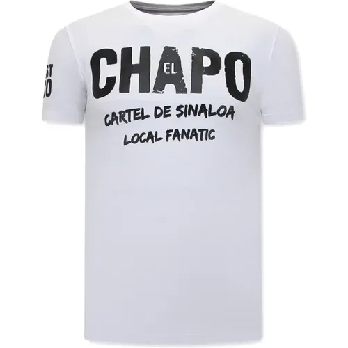 EL Chapo Sinaloa Kartell Herren T-Shirt - Local Fanatic - Modalova