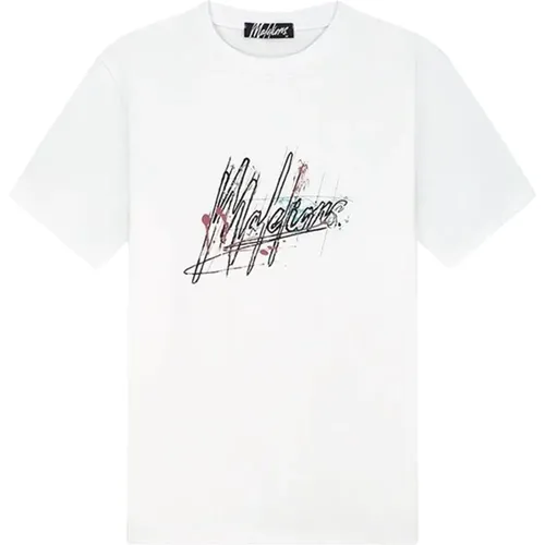 Splash Signature T-Shirts,Splash Signature T-Shirts Schwarz - Malelions - Modalova