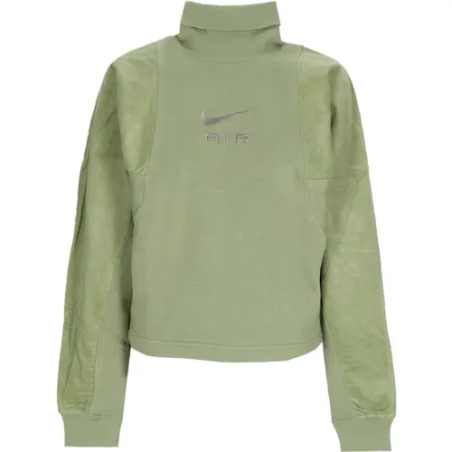 High Neck Corduroy Fleece Top , male, Sizes: M - Nike - Modalova