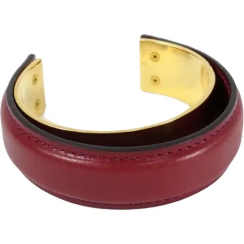 Pre-owned Leather bracelets , female, Sizes: ONE SIZE - Hermès Vintage - Modalova