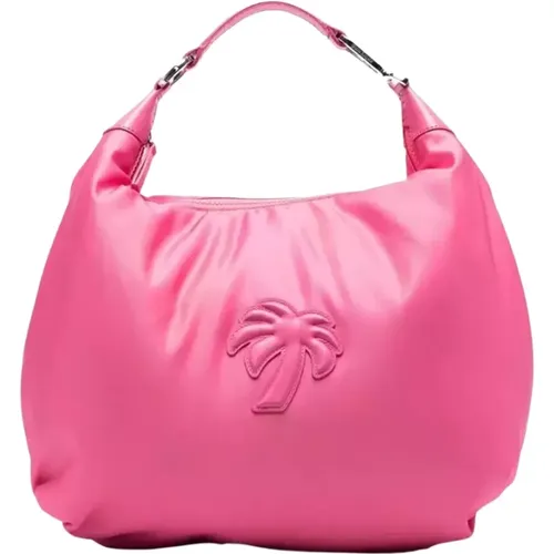 Palm Tree Applique Handbag , female, Sizes: ONE SIZE - Palm Angels - Modalova