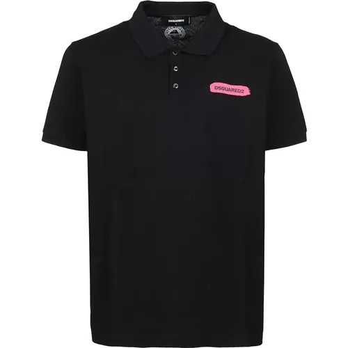 Tennis Polo Shirt , male, Sizes: XL - Dsquared2 - Modalova