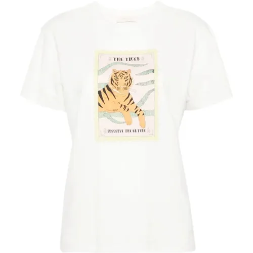 Natur Print T-Shirt,Tops Twinset - Twinset - Modalova