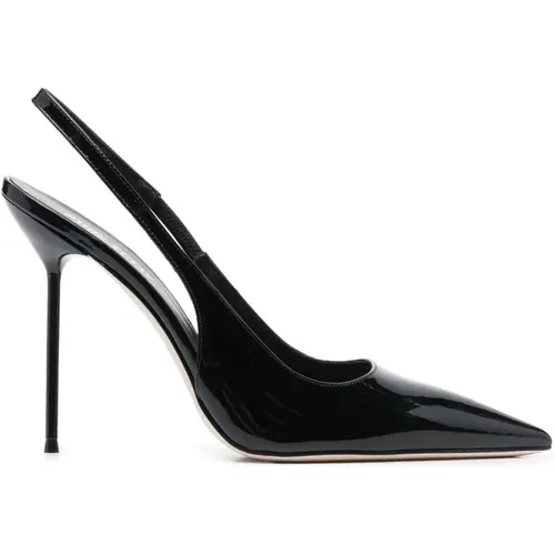 Schwarze Lidia Slingback-Schuhe , Damen, Größe: 40 EU - Paris Texas - Modalova