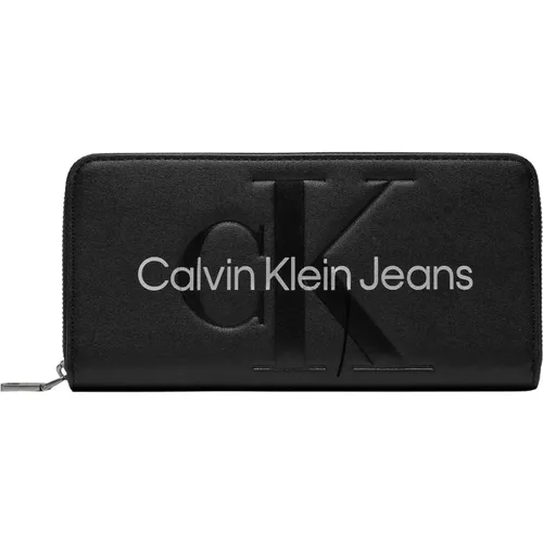 Large Womens Wallet , female, Sizes: ONE SIZE - Calvin Klein - Modalova