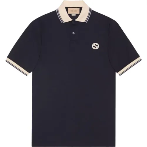 Interlocking G Polo Shirt , male, Sizes: XL - Gucci - Modalova