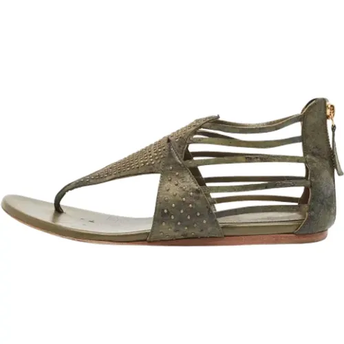 Pre-owned Leder sandals - Alexander McQueen Pre-owned - Modalova