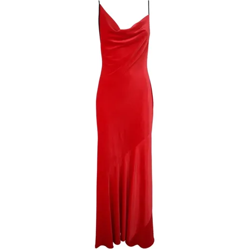 Thin Strap Long Dress , female, Sizes: 2XS, S, XS - Philosophy di Lorenzo Serafini - Modalova