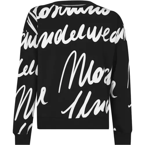 Logo Cotton Sweatshirt for Men , male, Sizes: XS - Moschino - Modalova