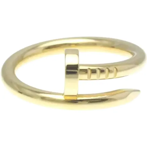 Pre-owned Gold rings , female, Sizes: ONE SIZE - Cartier Vintage - Modalova