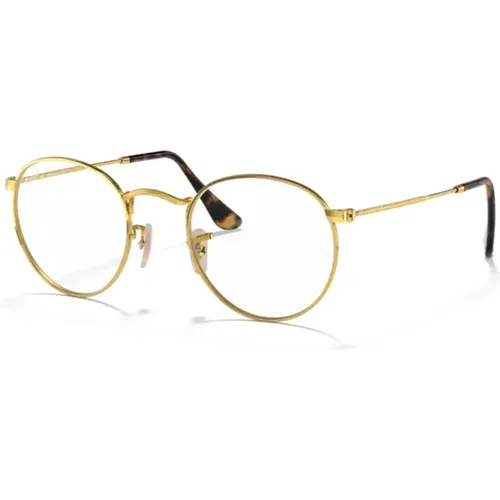 Metallrunde Brille - Stylischer Augenschutz , unisex, Größe: 50 MM - Ray-Ban - Modalova