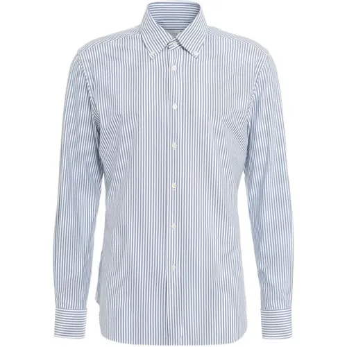 Aktives Textil Tailor Shirt mit Streifen , Herren, Größe: 2XL - Gender - Modalova