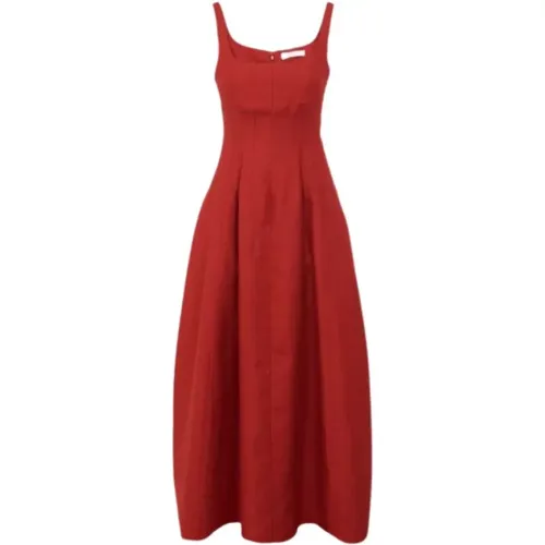 Sleeveless Midi Dress , female, Sizes: M - Chloé - Modalova