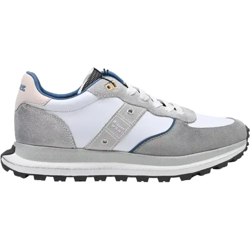 VIP Blue Stylish Sneakers , male, Sizes: 6 UK - Blauer - Modalova