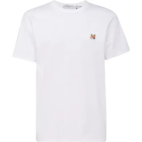 Maison Kitsune T-shirts , male, Sizes: XL, L, M - Maison Kitsuné - Modalova