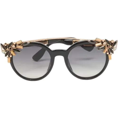 Pre-owned Acetate sunglasses , female, Sizes: ONE SIZE - Jimmy Choo Pre-owned - Modalova