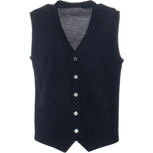 Vest , male, Sizes: 4XL - Gran Sasso - Modalova