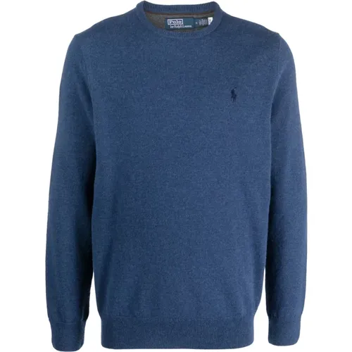 Polo Pony Lambswool Sweater , male, Sizes: M, L, S, XL - Ralph Lauren - Modalova