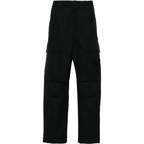 Schwarze Hose Ss24 , Herren, Größe: W30 - Stone Island - Modalova