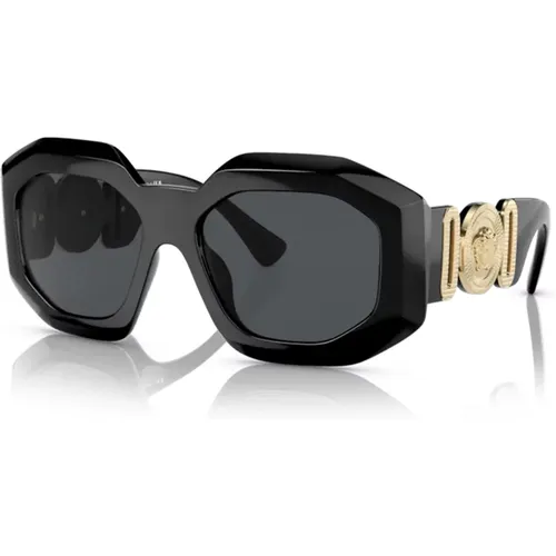 Bold Square Sunglasses - Iconic Style , female, Sizes: 56 MM - Versace - Modalova