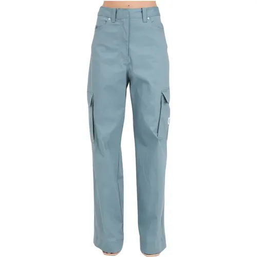 Cargo Style Damen Jeans , Damen, Größe: L - Calvin Klein Jeans - Modalova