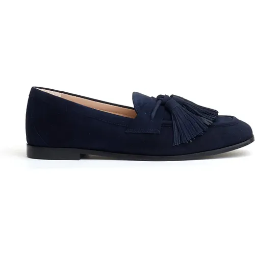 Blaue Loafer Schuhe für Frauen , Damen, Größe: 37 EU - Stuart Weitzman - Modalova