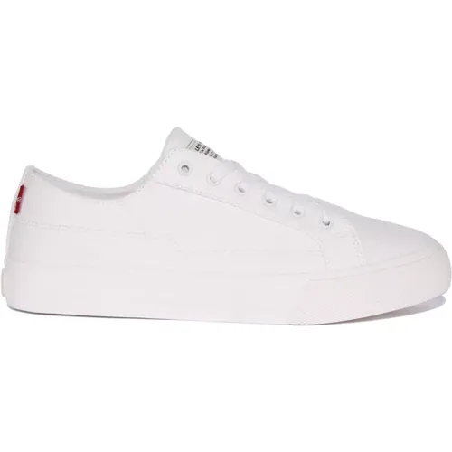 Levi's , Lace Low Top Trainers , male, Sizes: 10 UK, 7 UK, 8 UK - Levis - Modalova