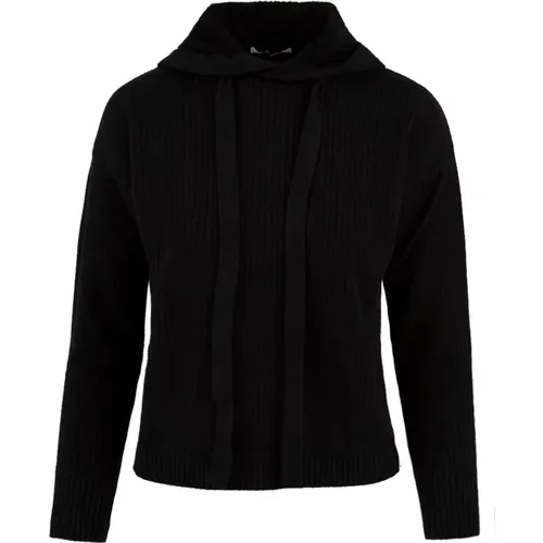 Schwarze Sweaters für Frauen , Damen, Größe: M - Hinnominate - Modalova