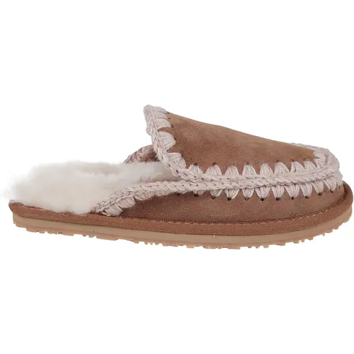 Pink Eskimo Stitch Slipper , female, Sizes: 7 UK - Mou - Modalova