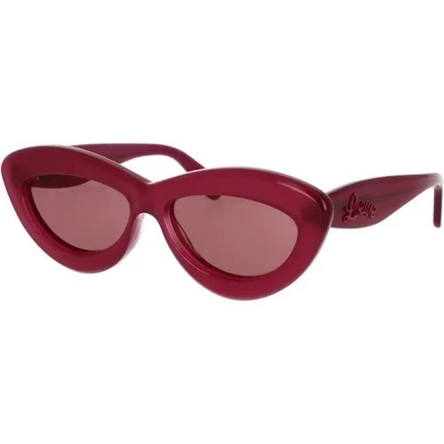 Glamouröse Cat-Eye Sonnenbrille - Loewe - Modalova