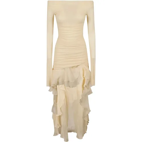 Women's Clothing Dress White Ss24 , female, Sizes: XS, 2XS - Blumarine - Modalova