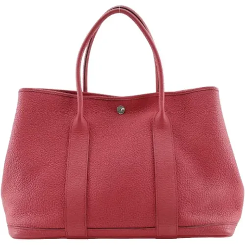 Pre-owned Canvas handbags , female, Sizes: ONE SIZE - Hermès Vintage - Modalova