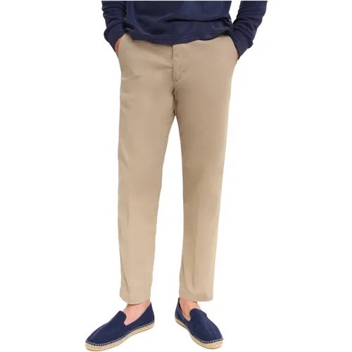 Long Beach Gabardine Pants , male, Sizes: XL, L, S, M, 2XL - Peninsula - Modalova