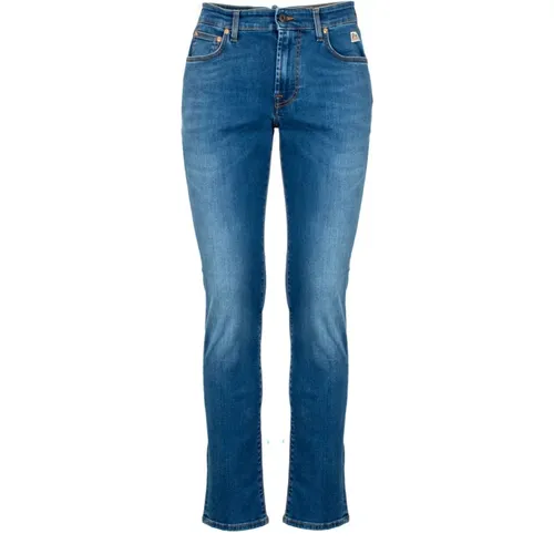 Klassische Denim-Jeans , Herren, Größe: W32 - Roy Roger's - Modalova