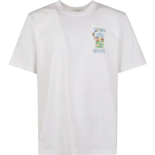 T-Shirts , male, Sizes: 2XL - Casablanca - Modalova