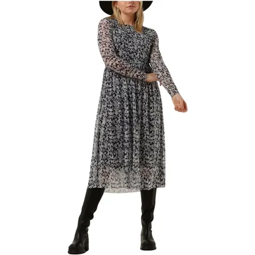 Midi Kleid Lr-kimmia 10 Multi , Damen, Größe: M - Levete Room - Modalova