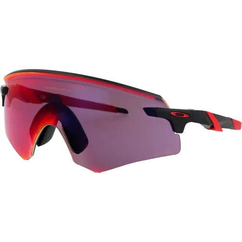 Stylische Sonnenbrille mit Encoder-Technologie , Herren, Größe: 36 MM - Oakley - Modalova