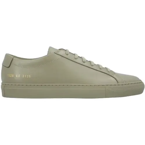 Leather sneakers , male, Sizes: 9 UK - Common Projects - Modalova