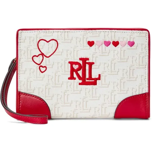 Small Logo Wallet , female, Sizes: ONE SIZE - Ralph Lauren - Modalova