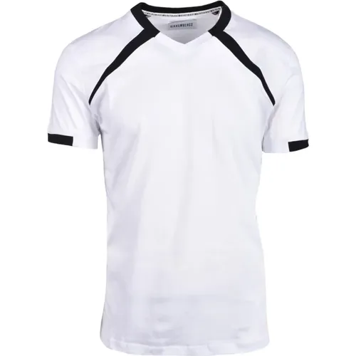 Baumwoll T-Shirt Bikkembergs - Bikkembergs - Modalova