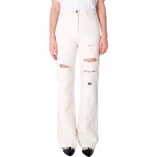 Wide Trousers , female, Sizes: W26 - Seafarer - Modalova