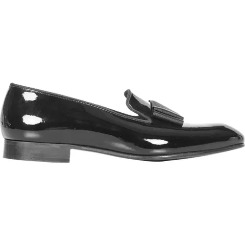 Patent Leather Loafers for Men , male, Sizes: 7 1/2 UK - Church's - Modalova