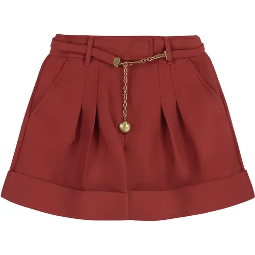 High-Rise Plissierte Shorts mit Tasche - Zimmermann - Modalova