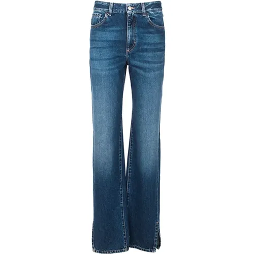 Relaxed Fit Funktionale Taschen Jeans , Damen, Größe: W28 - Icon Denim - Modalova