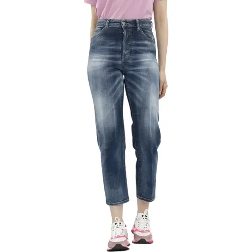 Washed Boston Jeans , female, Sizes: 3XS - Dsquared2 - Modalova