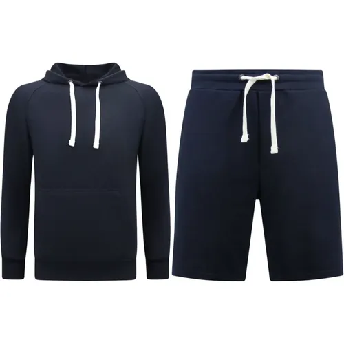 Hoodie Herren - Shorts Herren - SET , Herren, Größe: L - Enos - Modalova