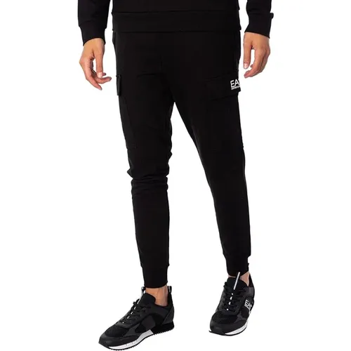 Cargo Joggers , male, Sizes: L, M, 2XL, S - Emporio Armani EA7 - Modalova